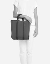 Load image into Gallery viewer, City North South tote in pewter