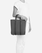 Load image into Gallery viewer, City North South tote in pewter