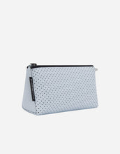 Load image into Gallery viewer, Guise tote bag in washed pale grey denim print