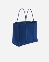 Load image into Gallery viewer, Flying solo tote in navy with blended rope