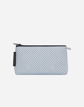 Load image into Gallery viewer, Petite guise tote bag in washed pale grey denim print