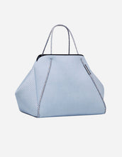 Load image into Gallery viewer, Guise tote bag in super fade denim print
