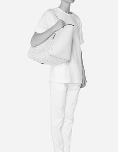 Escape™ tote in white with blended rope