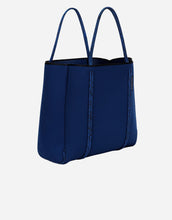 Load image into Gallery viewer, Cityscape mark II tote in navy with blended rope
