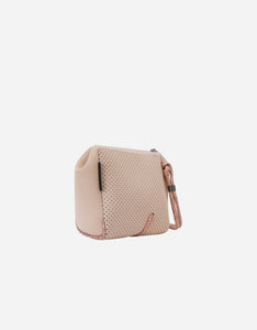 Festival mini crossbody bag in blush