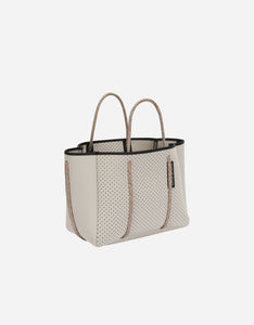 PRE ORDER // Petite escape tote bag in Stone