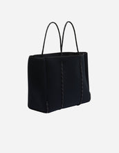 Load image into Gallery viewer, Flying solo tote in highlight fleck black
