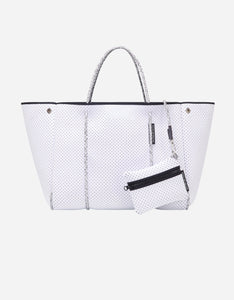 Escape™ tote in white with blended rope