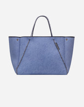 Load image into Gallery viewer, Guise tote bag in fade denim print
