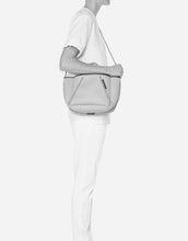 Load image into Gallery viewer, Petite guise tote bag in dark denim print
