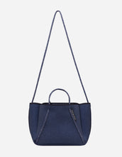 Load image into Gallery viewer, Petite guise tote bag in dark denim print
