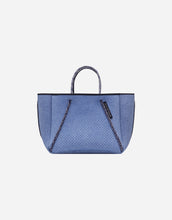 Load image into Gallery viewer, Petite guise tote bag in fade denim print
