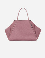 Load image into Gallery viewer, Guise tote bag in washed rose denim print
