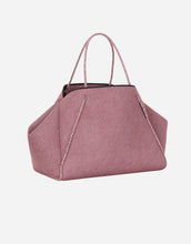Load image into Gallery viewer, Guise tote bag in washed rose denim print
